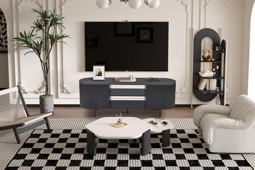 Lagos tv-dressoir , kleur donkerbruin (nieuw, outlet), Huis en Inrichting, Kasten |Televisiemeubels, Nieuw, Overige materialen