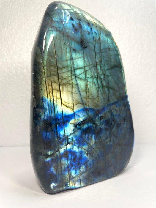 Golden & Chameleon Labradorite – Zelfstaand steentje Vrije, Verzamelen, Mineralen en Fossielen
