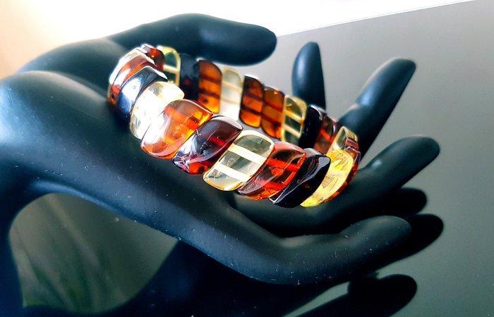 Amber Natuurlijke Baltische barnsteenarmband- 12 g, Verzamelen, Mineralen en Fossielen