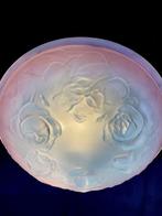 Art Deco Lampenkap - Plafondlamp - Opalescent & Mauve, Antiek en Kunst