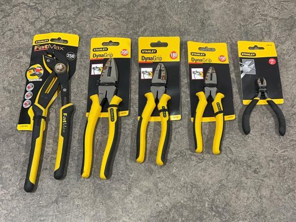 Veiling - Stanley tangen diverse set 5-delig, Doe-het-zelf en Bouw, Gereedschap | Handgereedschap
