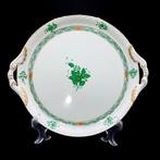 Herend - Round Serving Platter with Handles (32 cm) -, Antiek en Kunst