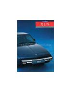 1988 FIAT X1/9 & SPECIAL EDITON BROCHURE ENGELS