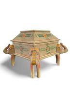 Doos - Hout - Volkskunst Rajasthan