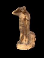 Oud-Grieks Terracotta Grote beeldhouwwerk van Venus