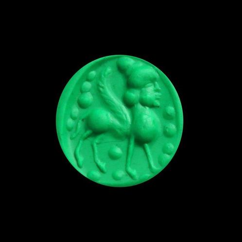 Bactrien Pierre Sceau, Sphinx avec la tête de roi, Antiek en Kunst, Antiek | Overige Antiek