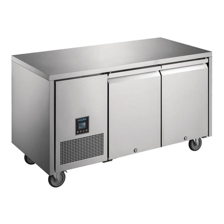 Polar U-serie tweedeurs vrieswerkbank 267L, Articles professionnels, Horeca | Équipement de cuisine, Envoi