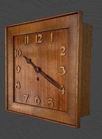 Horloge à pendule mécanique - junghans - Art déco Bois -, Antiek en Kunst