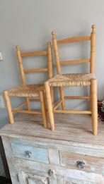 Ikea - Stoel (2) - kinder stoelen - rotan / riet / hout -