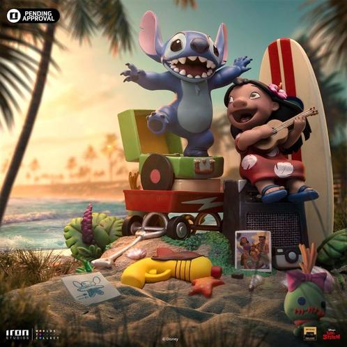 Lilo & Stitch Deluxe Art Scale Statue 1/10 Lilo & Stitch 20, Verzamelen, Disney, Ophalen of Verzenden