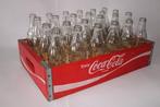 Coca Cola - Krat - Hout, Glas - compleet met 24 flesjes