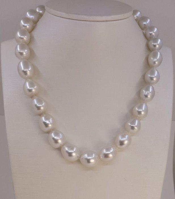 Halsketting - 14 karaat Witgoud, PSL-gecertificeerde, Bijoux, Sacs & Beauté, Colliers