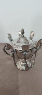 Suikerkom - Tin - antiek suikerpotje, Antiek en Kunst