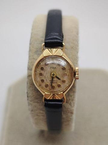 PAX - oro 18k. cuartz - Dames - 1970-1979, Handtassen en Accessoires, Horloges | Heren, Nieuw
