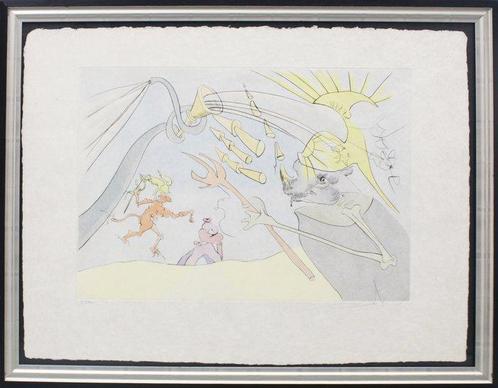 Salvador Dali (1904-1989) - Senza titolo, Antiek en Kunst, Antiek | Overige Antiek