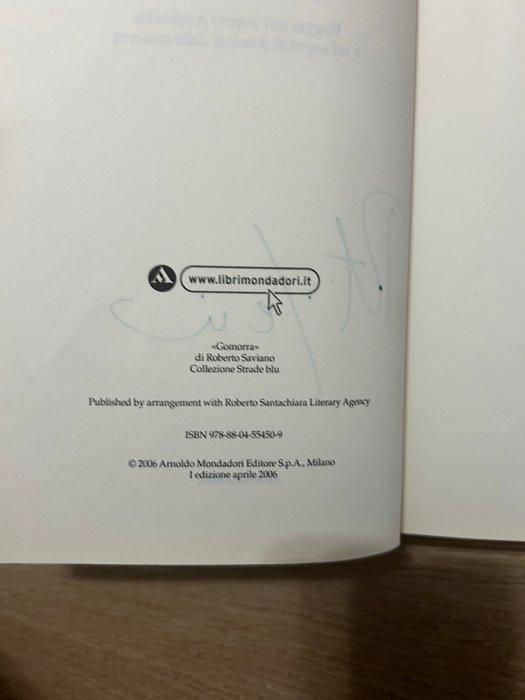Signed; Roberto Saviano - Gomorra - 2006, Antiquités & Art, Antiquités | Livres & Manuscrits