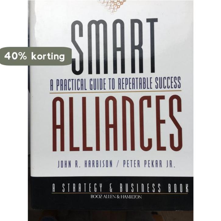 Smart Alliances 9780787943264 John R. Harbison, Boeken, Taal | Engels, Zo goed als nieuw, Verzenden