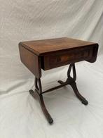 Bijzettafel - Victoriaanse Antieke Uitklapbare Bijzettafel