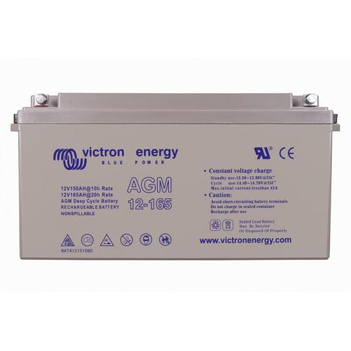 Victron 12V 165Ah (C20) AGM Deep Cycle-accu M8 Insert, Audio, Tv en Foto, Accu's en Batterijen, Nieuw, Verzenden