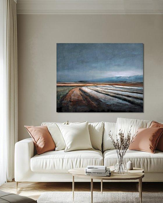 Chrystian Milanowski - The Fields - XL, Antiek en Kunst, Kunst | Designobjecten