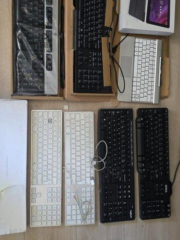 HP Logitech Dell Asus Apple - Lot de 7 claviers - - Keyboard