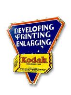 Kodak - Emaille plaat - Emaille