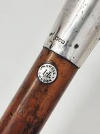 Wandelstok - Hout, Zilver