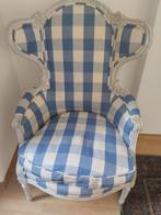 Fauteuil - Hardhout, Textiel - Louis XVI-stijl fauteuil