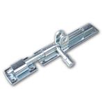 Hangslotgrendel horizontaal 100 mm verzinkt, Doe-het-zelf en Bouw, Nieuw, Overige materialen, Klink of Kruk