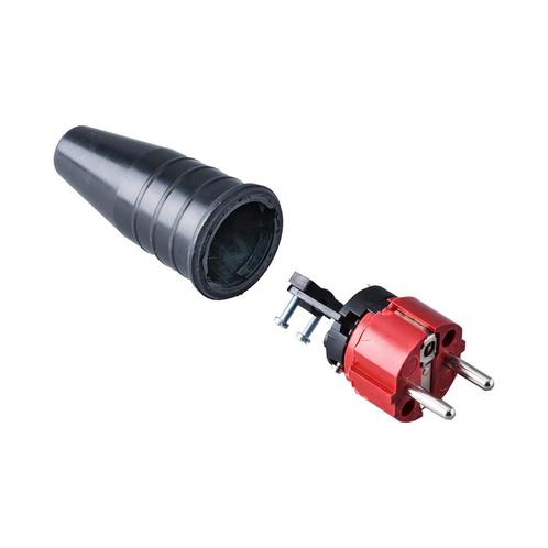 Heavy Duty Industriële Rubber Stroomstekker 16A 250V -, Doe-het-zelf en Bouw, Elektriciteit en Kabels, Verzenden