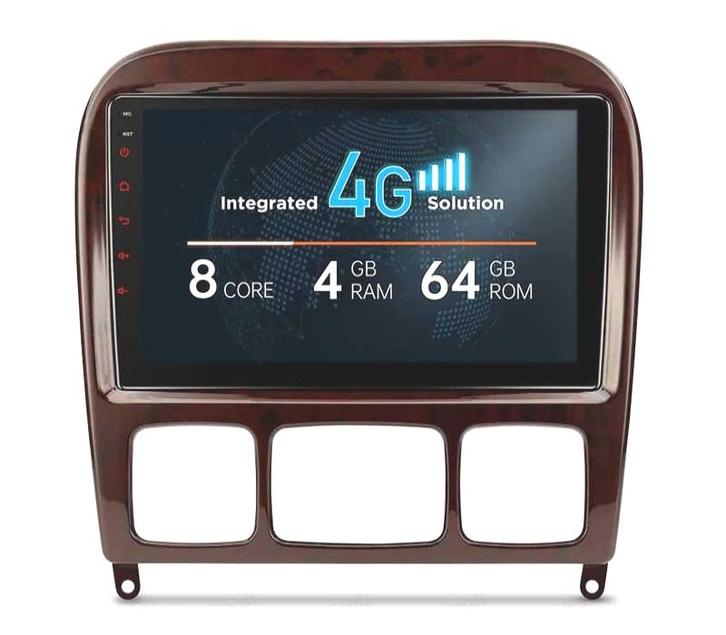 Autoradio Gps Android 10 Mo Classe S W220 98-05, Auto diversen, Autonavigatie, Verzenden