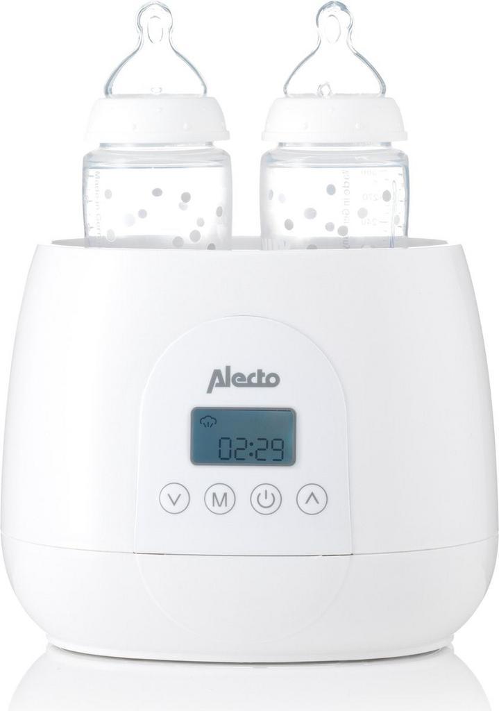 Flessenwarmer - Flesverwarmer - Wit - Alecto - BW700TWIN •, Enfants & Bébés, Aliments pour bébé & Accessoires, Envoi