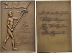 Bronze-plakette 1927 medaille der Praegeanstalt Mayer en..., Postzegels en Munten, Penningen en Medailles, Verzenden