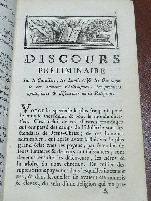 Abbé Nonotte - Les Philosophes des trois premiers siècles de, Antiek en Kunst, Antiek | Boeken en Manuscripten