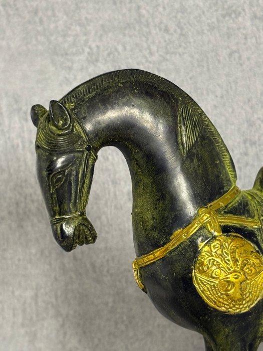 Beeld, Paard - 21 cm - Brons, Antiek en Kunst, Curiosa en Brocante