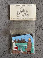 Tintin - Figurine Pixi - Plaque émaillée magnétique -