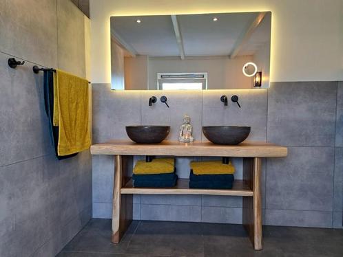Suar badkamermeubel 50x150cm | Direct leverbaar, Huis en Inrichting, Badkamer | Badkamermeubels, 25 tot 50 cm, Nieuw, Wastafelkast