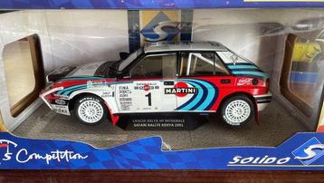 Solido 1:18 - Modelauto (2) - Ser 2 Lancia Delta HF