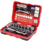 KS Tools 1/4 + 11 mm Doorgaande Dopsleutel Bitset 31-delig, Verzenden, Nieuw