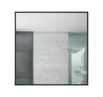 Spiegel Concave 60 x 60 cm Zwart Badkamer Spiegel, Verzenden, Nieuw