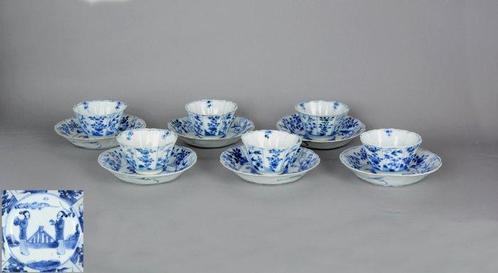 Een theeservies voor zes personen, bestaande uit Chinese, Antiquités & Art, Antiquités | Autres Antiquités