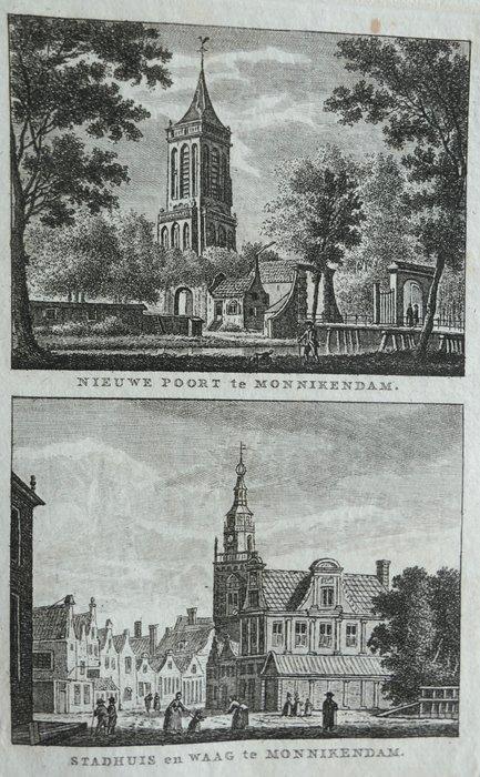 Nederland - Noord-Holland - Waterland - Monnickendam;, Boeken, Atlassen en Landkaarten