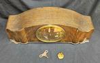 Horloge de bureau - Junghans - Bois, Laiton, Verre -, Antiek en Kunst, Antiek | Klokken