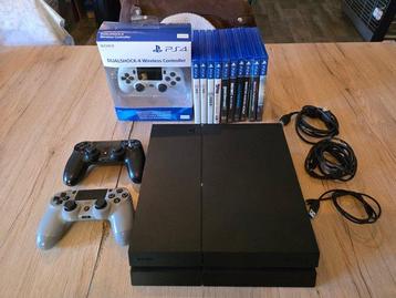 Sony - Playstation 4 (PS4) - 1 TO / + 10 Games + 3