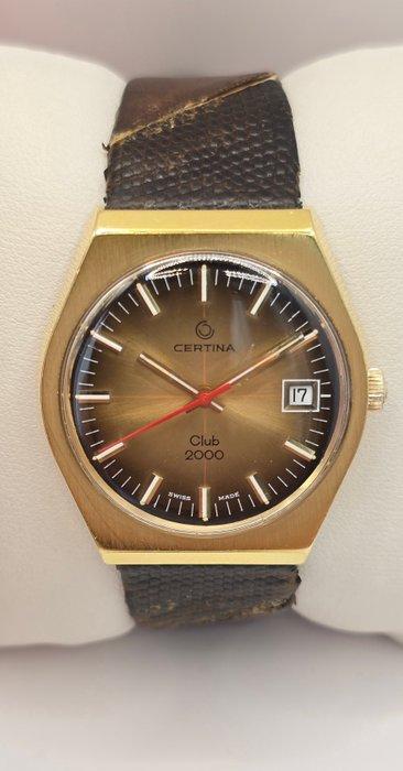 Certina - Vintage Club 2000 Date - Sans Prix de Réserve -, Handtassen en Accessoires, Horloges | Heren