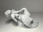 Herend - Beeldje - Leda and The Swan - Porselein, Antiek en Kunst