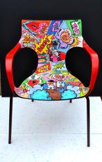 Patrycja Mroczkowska - Space Chair, Antiquités & Art, Art | Peinture | Moderne