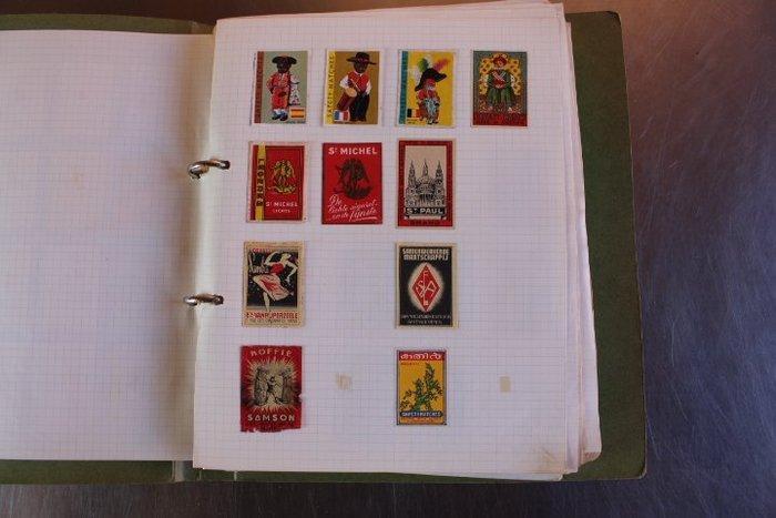 anders - 1 Map met lucifermerken, Antiquités & Art, Antiquités | Jouets