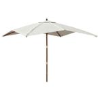 Parasol Houten Paal - OP=OP - Tuinplezier voor weinig!, Tuin en Terras, Verzenden, Nieuw, 3 tot 4 meter, Stokparasol