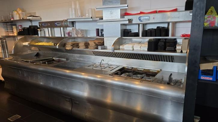 Nog te reviseren - Perfecta bakwand friteuse 2x 2  mands 1x, Zakelijke goederen, Horeca | Keukenapparatuur, Ophalen of Verzenden